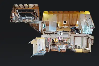 Grundriss der Unterkunft S7 Bayreuth Zentrum Klimaanlage Dachterrasse - Beste Lage