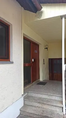 Eine Fassade oder ein Eingang zu Ferienwohnung Im Vilstal