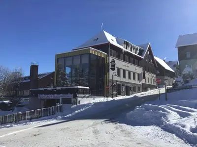 Café König im Winter
