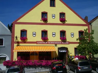 Grundriss der Unterkunft Pension Schwarzer Adler