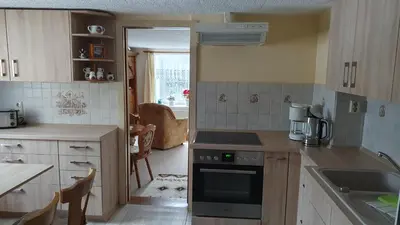 Küche/Küchenzeile in der Unterkunft Ferienhaus Bringfriede