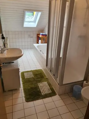 Ein Badezimmer in der Unterkunft Kleberhof - Urlaub auf dem Bauernhof