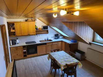 Küche/Küchenzeile in der Unterkunft Kleberhof - Urlaub auf dem Bauernhof