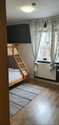 Ein Bett oder Betten in einem Zimmer der Unterkunft Schöne Wohnungen in Schwandorf