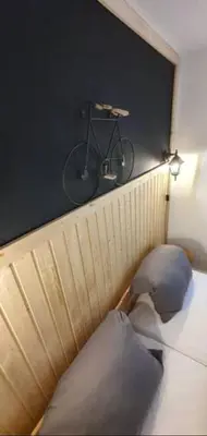 Ein Sitzbereich in der Unterkunft Schöne Wohnungen in Schwandorf