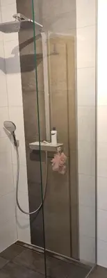 Ein Badezimmer in der Unterkunft Ferienwohnung Bergidyll