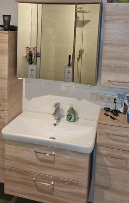 Ein Badezimmer in der Unterkunft Ferienwohnung Bergidyll