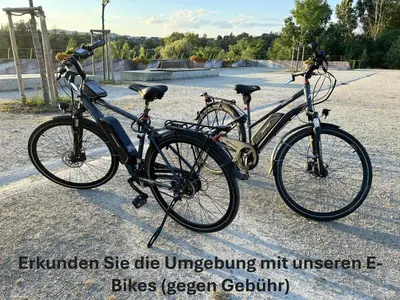 Radfahren an der Unterkunft Gemütliches Apartment in Bad Berneck oder in der Nähe