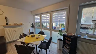 Grundriss der Unterkunft Gemütliches Apartment in Bad Berneck