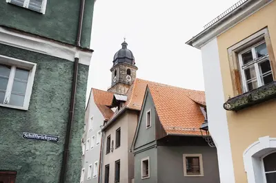 Das Gebäude in dem sich das Hotel befindet