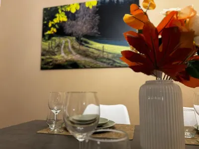 Getränke in der Unterkunft Galerie-Ferienwohnung 