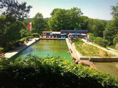 Naturlandschaft in der Nähe des Ferienhauses