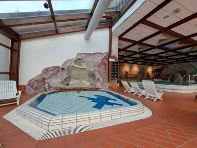 Der Swimmingpool an oder in der Nähe von Ferienwohnung Ebert