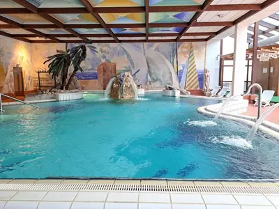 Der Swimmingpool an oder in der Nähe von Ferienwohnung Ebert
