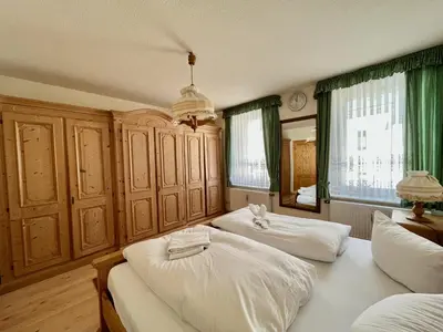 Ein Bett oder Betten in einem Zimmer der Unterkunft Landhaus-Chalet-Keilberger Blick