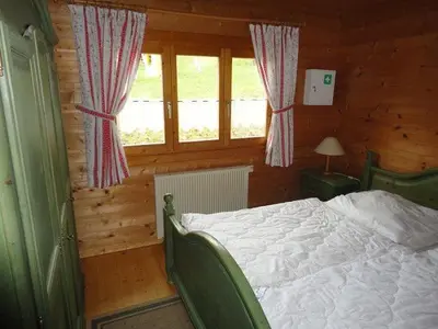 Ein Bett oder Betten in einem Zimmer der Unterkunft Naturerlebnisdorf Stamsried 2