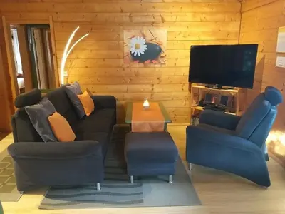 TV/Unterhaltungsangebot in der Unterkunft Naturerlebnisdorf Stamsried 3