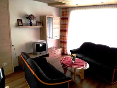 TV/Unterhaltungsangebot in der Unterkunft Ferienwohnung Ahne