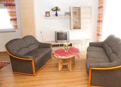TV/Unterhaltungsangebot in der Unterkunft Ferienwohnung Ahne