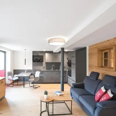 Ferienwohnung im Chaletstil Kornspeicher 70 qm Wellness Fitness Sauna Bergrödelhof