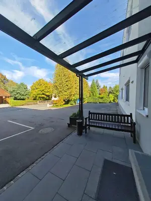 Grundriss der Unterkunft Apartment E2 - Gut ausgestattete 3-Zimmerwohnung 64 qm, für 1-3 Personen 1 DZ 1EZ
