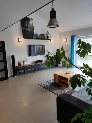 TV/Unterhaltungsangebot in der Unterkunft Bungalow mit 200 qm Wohnfläche :)