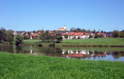 Naturlandschaft in der Nähe des Ferienhauses