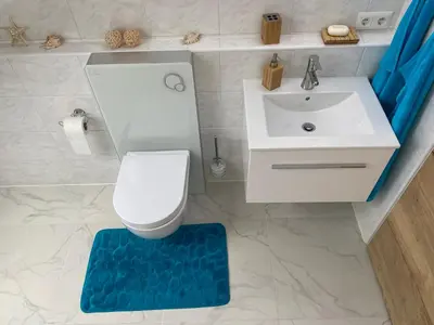Ein Badezimmer in der Unterkunft Ferienwohnung Fuchs