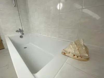 Ein Badezimmer in der Unterkunft Ferienwohnung Fuchs