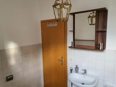 Ein Badezimmer in der Unterkunft Kleiner Saal