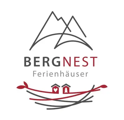 Ein Zertifikat, Auszeichnung, Logo oder anderes Dokument, das in der Unterkunft BergNest Ferienhäuser 