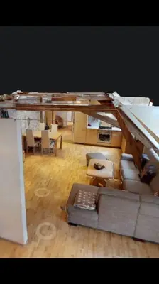 Küche/Küchenzeile in der Unterkunft Apartment S10 in Bester Lage stilvoll im Zentrum von Bayreuth mit Klimaanlage und Parkplatz