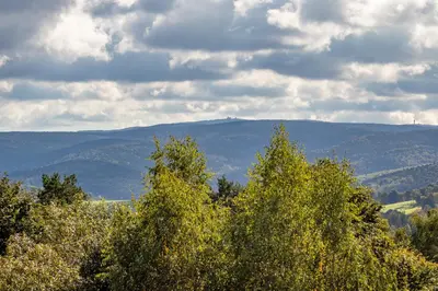 Naturlandschaft in der Nähe der Ferienwohnung