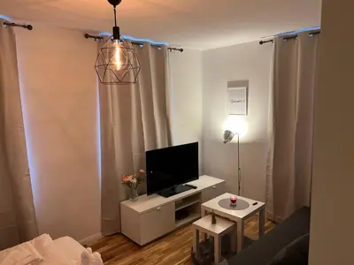 TV/Unterhaltungsangebot in der Unterkunft Zentrales charmantes Apartment im Altstadtkern