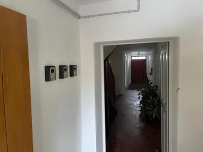Grundriss der Unterkunft VOH Studio MITTEN in Vohenstrauß, Smart-TV, Parkplatz