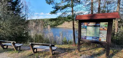 Naturlandschaft in der Nähe der Ferienwohnung