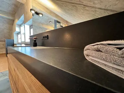 Grundriss der Unterkunft Appartement der Extraklasse mit Whirlpool