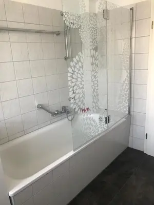Ein Badezimmer in der Unterkunft Möblierte Wohnung für Geschäftsreisen/Ferienwohnung Plauen Stadtmitte