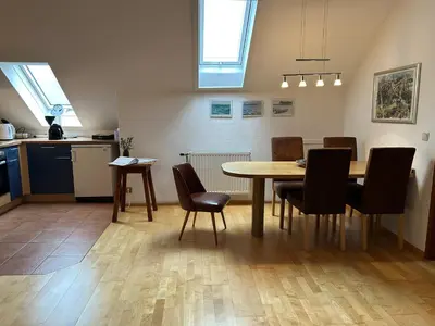 Küche/Küchenzeile in der Unterkunft ZEIT für DICH