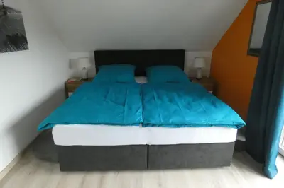 Ein Bett oder Betten in einem Zimmer der Unterkunft Holiday