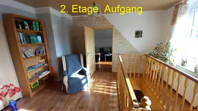 Die Bibliothek in der Ferienwohnung