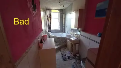 Ein Badezimmer in der Unterkunft Ferienwohnung Rüfflerstub