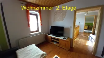 TV/Unterhaltungsangebot in der Unterkunft Ferienwohnung Rüfflerstub