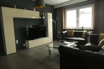 TV/Unterhaltungsangebot in der Unterkunft Dachterrasse