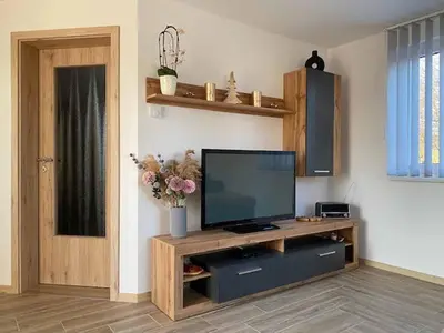 TV/Unterhaltungsangebot in der Unterkunft Ferienhaus Am Alten Kirchsteig