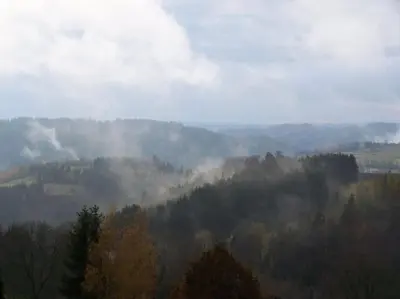 Naturlandschaft in der Nähe der Ferienwohnung