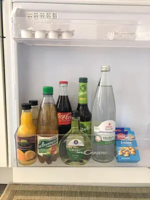Getränke in der Unterkunft Ferienwohnung Alex