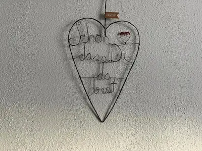 Ein Zertifikat, Auszeichnung, Logo oder anderes Dokument, das in der Unterkunft Gästehaus „Bei Emmi“ ausgestellt ist