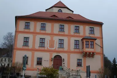 Das Gebäude in dem sich das Bed & Breakfast befindet