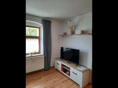 TV/Unterhaltungsangebot in der Unterkunft NEU! Geschmackvolle FeWo Lengenfeld